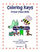 Coloring Keys piano sheet music cover